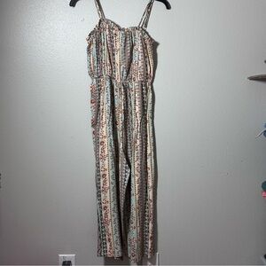 Jumpsuit A.U.W Women Floral Jumpsuit Palazzo Casual size S.